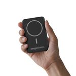 Amzon Basics 10000mAh 20W Fast Charging Power Bank and 15W Wireless Output | Type C Power Delivery (Input & Output) Quick Charge| Two Way Fast Charge | Made in India (Black)