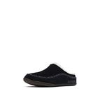 SOREL Men's Falcon Ridge II Slipper - Black, Dark Stone - Size 7