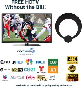 ClearStream Eclipse Amplified Indoor TV Antenna – Enhanced Signal Reception