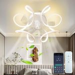 Modern Ceiling Fans White