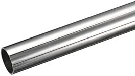 uxcell 304 Stainless Steel Tube, OD 34mm x 1.5mm Wall Thick 300mm Length Metal Tubing for Industry Machinery