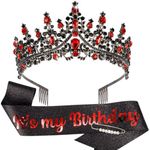 TOBATOBA Birthday Sash Birthday Cro