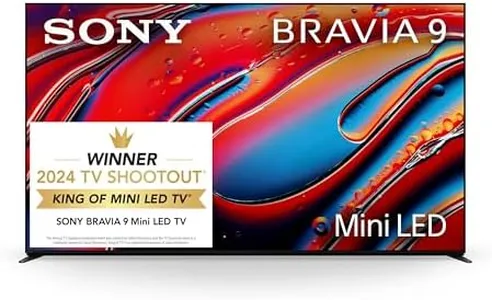 Sony 75 Inch Mini LED QLED 4K Ultra HD TV BRAVIA 9 Smart Google TV with Dolby Vision HDR and Exclusive Features for PlayStation 5 (K-75XR90), 2024 Model