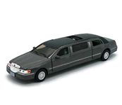 Kinsmart 1 38 Scale Diecast 1999 Lincoln Town Car Stretch Limousine in Color Black