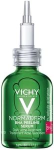 Vichy Normaderm BHA Peeling Serum with Salicylic Acid & Glycolic Acid. Helps target acne-related concerns such as pimples, pore size, inflammation and skin texture. Genderless, Suitable for Sensitive Skin, 30ML