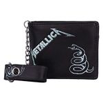 Nemesis Now Officially licensed Metallica Black Album Wallet with Chain,11cm