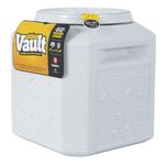 Gamma Vittles Vault Plus 25 Pounds for Pet Food Storage, Gray