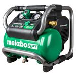 Metabo HPT 36V MultiVolt Cordless Air Compressor | Tool Only, No Battery | Brushless Motor | 135 Max PSI | 2-Gallon Capacity | 27.3 Lbs. | Optional AC Adapter | EC36DAQ4 Green