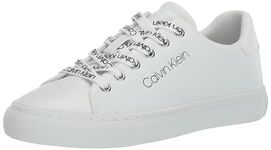 Calvin Klein Women's Ciyan Sneaker, White 1, 8.5