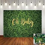 Oh Baby Green Leaves Backdrop Boy G