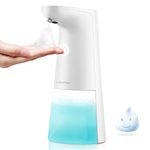 LAOPAO Soap Dispenser, Automatic Foaming Soap Dispenser Hand Free Countertop Soap Dispensers 240ml Xmas Gift Touchless Soa...