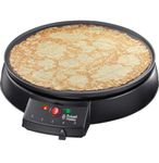 Russell Hobbs Electric Crepe & Pancake Maker - Large 30cm (12 inch) easy to clean Non-stick hotplate, Crepe making tools inc, Adjustable thermostat, Power on & temp indicator light, 20920