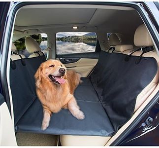 Amochien Backseat Bridge for Dogs Pet Car Seat Cover - Ideal for Trucks, SUVs, and Full Sized Sedans Pet Heavy-Duty Dog Backseat Extender for Dogs Platform Water Resistant