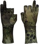 North Mountain Gear Camo Hunting Gloves - Fingerless - PRYM1 Woodlands