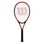Wilson WRT30400U3 Federer Team Graphite Tennis Racquet, Senior 4 3/8-inch (Orange/Black/White)