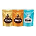 Kisses Hershey'S Kisses Almonds, Milk And Cookies 'N' Creme Chocolates 100.8G - Pack Of 3