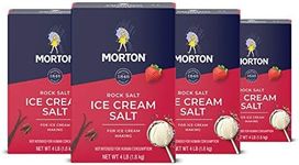 Morton Ice Cream Salt, Rock Salt, 4