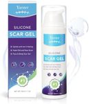 Yarster Silicone Scar Gel, Fade Old and New Scars, Stretch Marks Removal Formula Helps from Surgical, Burns, Acne Scar with Advanced Scar Gel, 1.7 oz (50ml)
