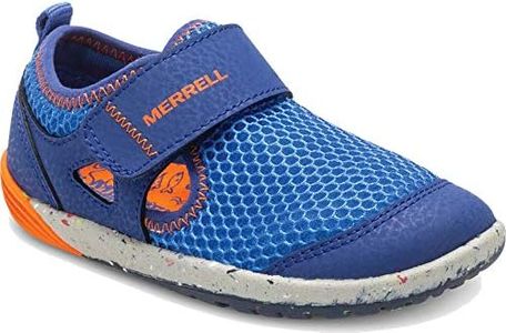 Merrell Bare Steps H20 Water Shoe Blue/Orange 10 Wide US Little Kid