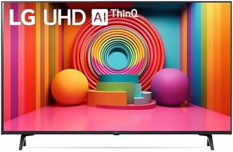 LG 50-Inch UT7570 Series 4K Smart TV - α5 AI Processor 4K, Dynamic Tone Mapping, Alexa Ready, HDR10, HGIG, ALLM, WebOS 24, Wi-Fi, Bluetooth, AI Upscaling, AI Sound, LG Channels (50UT7570PUB, 2024)