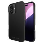 Case-Mate Case for iPhone 16 [12ft Drop Protection] Magnetic Back Cover Case for iPhone 16 [Compatible with MagSafe] Shock Absorbent Cover with Anti Scratch Technology, Slim - Tough Black