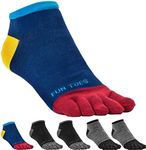 FUN TOES Men's Toe Socks Lightweigh