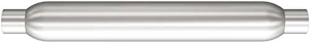 Magnaflow 18146 4" Diameter 26" Body Length 2.5" Inlet/2.5" Outlet Universal Glass Pack Muffler, Large