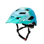 OnBros Kids Bike Helmet - Bike Helmet Boys for 5-14 or Girls Helmet with Visor Adjustable 50-57CM Children Bicycle Helmet Lightweight for Scooter MTB Road Cycling