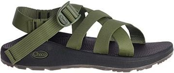 Chaco Men's Banded Z Cloud Sandal, Moss Lichen, 13