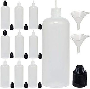 NANSHINE LDPE Plastic Dropper Bottles Empty Squeeze Liquid Eye Dripper Containers with Child Resistant Cap (Bottles + Caps + Tips+label) 30ML x20-Black