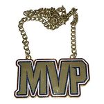 Express Medals XL Metal MVP Champ Chain Trophy Award with Black Velvet Presentation Bag.