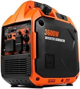 WEN 3600-Watt Portable Inverter Generator, RV-Ready, Quiet and Lightweight with Fuel Shut Off (56360i)