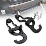 MEPARERI Ram Front Tow Hooks Fit for 2009-2019 Dodge Ram 1500(2019 Classic Style only),Replace OEM 82210967 68196982AA,Left&Right