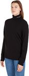 Tommy Hilfiger Men's Long-Sleeve T-Shirt Turtleneck, Black (Black), M