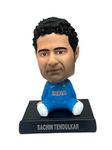 RVM Toys Sachin Tendulkar Sports Cricket Bobble Head for Car Dashboard Mobile Holder Action Figure Toys Collectible Bobblehead Showpiece for Office Desk Table Top Toy for Kids and Adults Multicolor