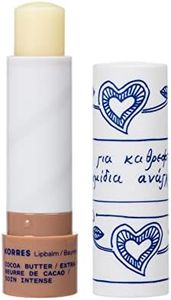 KORRES Nourishing Lip Balm Cocoa Butter, Extra Care for Dry Lips, Lip Care with Shea Butter, Colourless & Vegan, 4.5 g