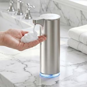 Automatic Soap Dispenser Touchless Foaming: Stainless Steel Free Touch