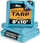 8x10' Heavy Duty Tarp – Waterproof,