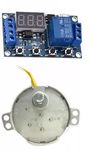 TechSupreme AC Swing Motor Geared Motor synchronous & Timer Relay 1 Channel Relay Module