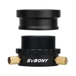 SVBONY Telescope Accessories Focuser Adapter 1.25''Adapter M42X0.75 Reflector Telescope Eyepiece Adapter