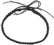 BEACH HEMP JEWELRY Black Anklet Bra