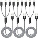 Multiple Charger Cable 3Pack 4FT Mu