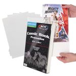 BCW 1-CUR-R-BAGBRD New Premade Resealable Current Comic Bag and Board