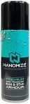 NANOMIZE Armour Waterproof Spray Long-Lasting & fast Drying Rain & Stain Protector for Shoes, Clothing, Car Interiors, Leather, Nubuck, Suede & Canvas Water Repellent for Footwear & Jackets (400ml)