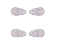 Clear Screw-in Type Nose Pads for Oakley Eyewear Glass Frames Fuller Tincup Conductor Wingfold etc. (2 Pairs)