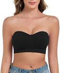ANGOOL Women's Bandeau Bra Straples