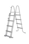 Bestway 58331 Flowclear Safety Ladder 122 cm, Grey