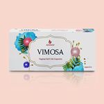 Abhinav Vimosa Vaginal Soft Gel Capsules - Helpful To Manage Vaginal Dryness |100% Alcohol-Free| All Natural Actives| GMP Certified|7 capsule in one pack| Ayurvedic Hygiene Care|