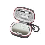 RLSOCO Hard Case for Sony WF-1000XM5 The Best Truly Wireless Bluetooth Noise Canceling Earbuds Headphones (Black)