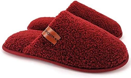ofoot Pantofole da casa Calde e sfocate da Donna Scarpe da Camera da Letto per Interni con Soletta in Memory Foam Suole in Gomma Antiscivolo